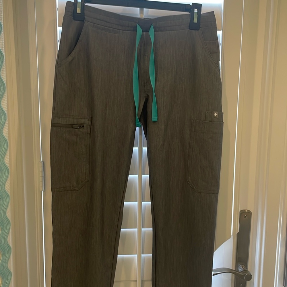 Figs Technical Collection Grey Cargo Pants